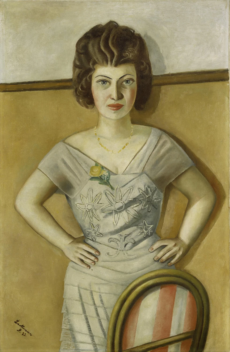 Ritratto di una donna rumena, 1922 - Hamburger Kunsthalle, Hamburg
